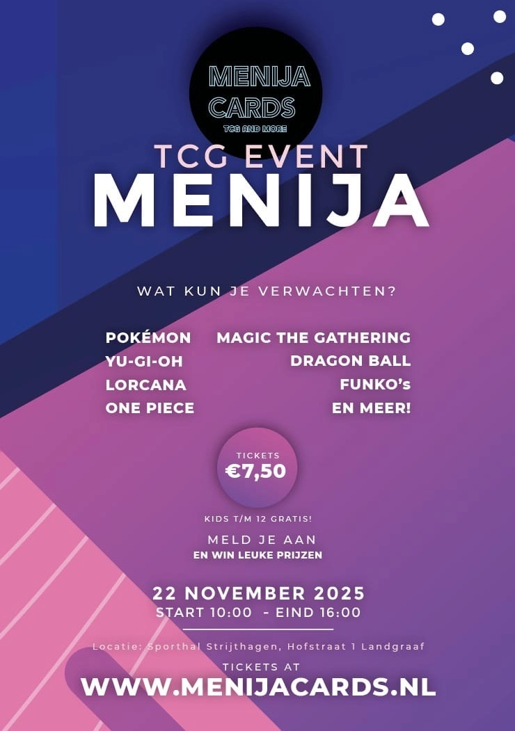 TCG Event Menija