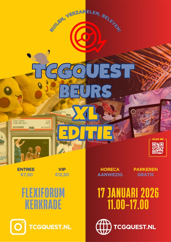 TCGQUEST-beurs XL Editie